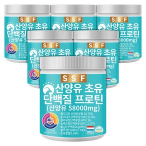 순수식품 산양유 초유 프로틴 300달톤 콜라겐 1500mg 280g 6개