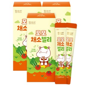 함소아 포포 채소젤리, 210g, 6개