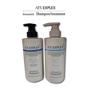 ATS 엑스플렉스 더마트릭 샴푸 500ml+ATS 엑스플렉스 더머트릭 트리트먼트 500ml, 500ml, 1개