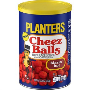 PLANTERS 플랜터스 블레이징 핫 치즈볼 77.9g 6팩, 6개