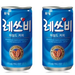 레쓰비 마일드 캔커피, 150ml, 300개