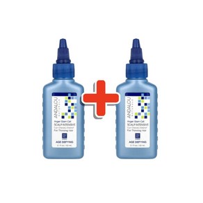 1+1 안달로우 내추럴스 아르간 줄기세포 스칼프 인텐시브 씨닝 헤어 트리트먼트 두피 세럼 62ml, 2개