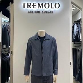 [봄 가을 80%] 트레몰로 (주)세정 *23 S/S 봄 가먼트 워싱 면 혼방 평에리 카라 인디고 집업 캐주얼 점퍼 -7881 트레몰로7881