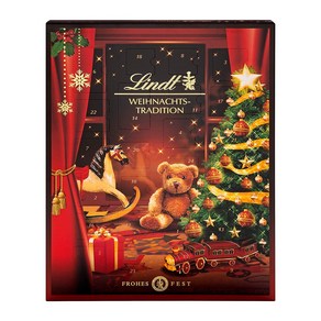 Lindt 린트 크리스마스 어드벤트 캘린더 초콜릿 253g 트래디션 2021 Tadition, 1개