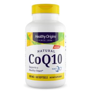 헬시오리진스 CoQ10 200mg 소프트젤 글루텐 프리 무설탕