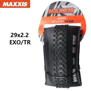 자전거타이어 MAXXIS IKON 자전거 E-BIKE 접이식 펑크 방지 튜브리스 타이어 MTB 26x. 2/2.35 27.5x. 29x2/, 16) 29x2.2 EXO TR, 1개