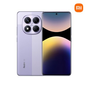 [8램+256GB] 샤오미 Redmi Note 14 Po 홍미노트14프로 5G/LTE 자급제 레드미노트14프로 [국내정식판], 256GB, 라벤더 퍼플