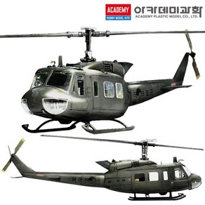 1/48 대한민국 육군 UH-1D/H 프라모델 아카데미과학 12308 (안전 포장 배송), 1개