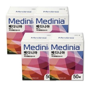 메디니아 혈당측정지, 4개, 50개입