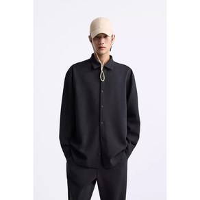 ZARA 자라 남성 셔츠코트 7380512 800