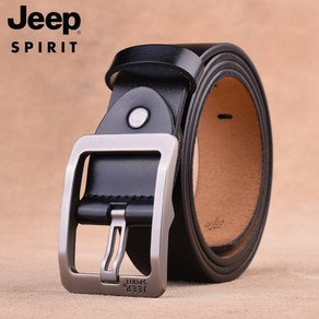 JEEPSPIRIT 남성용 가죽 자동 버클 벨트 OM18CD996BT0356