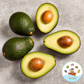 [신선선별] 프리미엄 직수입 아보카도 다이어트 avocado 5개 10개 박스, 160-170g(중과, 5개입)