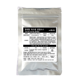 동태탕 육수용 분말 100g (맑은 지리용) 사부의소스, 1개