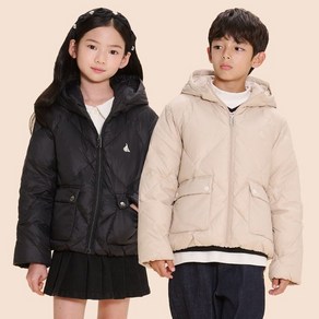 빈폴키즈 [BEANPOLE KIDS] 24FW 후드 덕다운 경량패딩 (2종 택1)