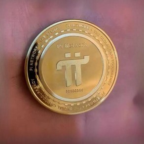 파이코인 동전 주화 실물 메달 기념 행사 단체 실물 모형 네트워크, 골드