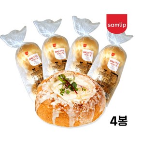 삼립 빠네파스타용 냉동 바게트롤 600g 4봉 하드롤