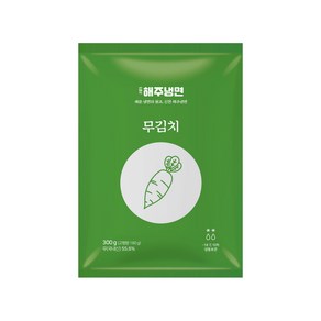 신천 해주냉면 아삭 새콤달콤 무김치 300g, 2개