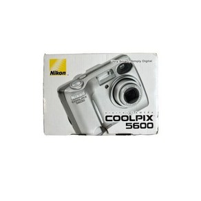 니콘 COOLPIX 5600 5.1MP 디지털 카메라 - 실버, 1개