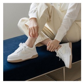 포멜카멜레 라이트 웨이트 코트 스니커즈 WHITE 3cm