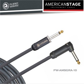 Planet Waves 악기케이블 Ameican Stage 3m Right An, 단품, 1개