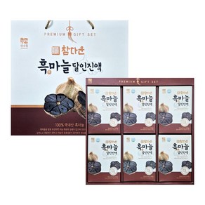 산수원 참다운 흑마늘 달인진액 70ml x 30포, 30개