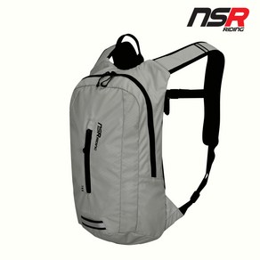 NSR 올뉴원데이 백팩 2.5L 초경량 생활방수 자전거 라이딩 백팩 / 당일발송 + 사은품증정, 그레이, 1개