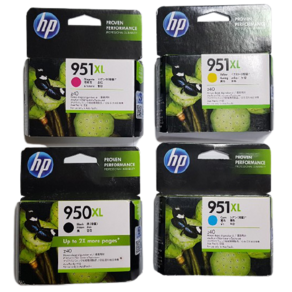 HP950XL 정품잉크 CN045AA 검정색, 파랑 CN046AA, 1개