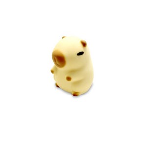 [무료배송/당일배송] 말랑이 카피바라 스퀴시 모찌 인형 마시멜로우 [엘리빅마켓], 1개