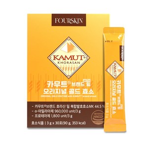 폴스킨 카무트효소 카무트 브랜드 밀 오리지널 골드 카무트효소 +추가사은품증정, 90g