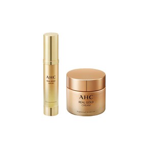 [ 홈쇼핑 동일 ] AHC 리얼골드 세럼 25ml+크림 50ml, 1개