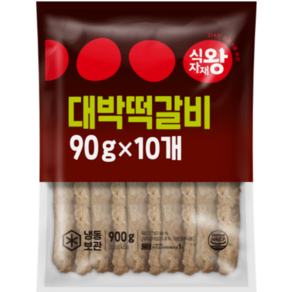 식자재왕 대박떡갈비 900g 김밥용, 4개