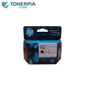 HP 정품 C2P04AA C2P06AA C2P05AA C2P07AA HP62XL HP62, 1개, 01_정품 검정표준-C2P04AA