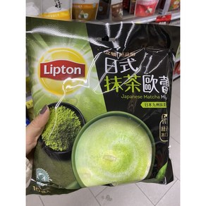 대만 Lipton 말차 밀크티 285g (19g X 15개입) 립톤, 15개입, 1개