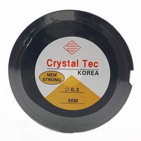 비즈톡 [TS-1-21]우레탄줄 0.3mm 투명 국산 1롤(50M)