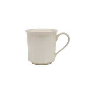 [본사정품] 에이션트 포터리 고대 도자기 머그 330ml 화이트, 1개