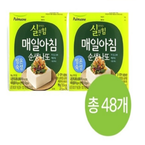 풀무원 매일아침 순생나또, 49.5g, 48개