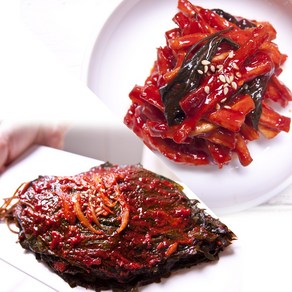 깻잎무침 1kg+무말랭이무침 1kg