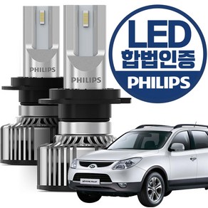 베라크루즈(11~14년) 필립스 합법인증 LED 전조등 / H7타입, 1세트