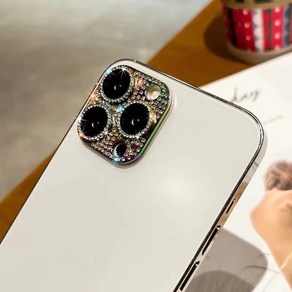 아이폰14 카메라렌즈보호 트윙클 풀커버 iPhone14, iPhone14/14Plus, 프리즘, 1개