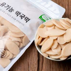 싸리재 유기농 현미 떡국떡 500g 식사대용 쌀떡국 떡 구이, 1개