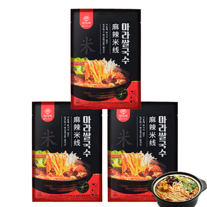 홍홍 중국식품 중국 꿔쵸미쌘 미쌘 운남쌀국수 중국쌀국수 중국국수 미센 3개, 336g