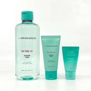 브링그린 티트리시카 수딩 토너(크림 플러스 50ml + 딥 클렌징 폼20ml), 1개, 500ml