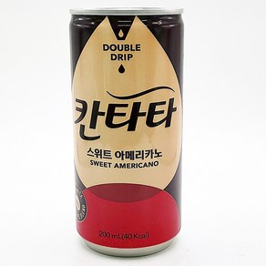 롯데칠성 칸타타 스위트아메리카노 200ml, 60개