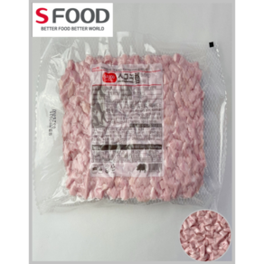 [SFOOD] 돼지고기 86% 에쓰푸드 스모크햄D8 1kg 1EA(냉동)(각종토핑)_치즈왕자, 1개