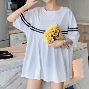 빅사이즈 루즈핏 박시한 반팔 티셔츠 3XL 4XL m0000336