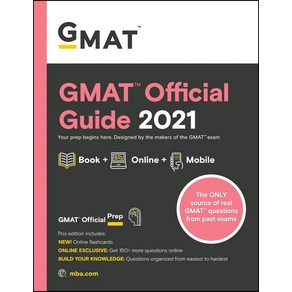 GMAT Official Guide 2021:Book + Online, Wiley