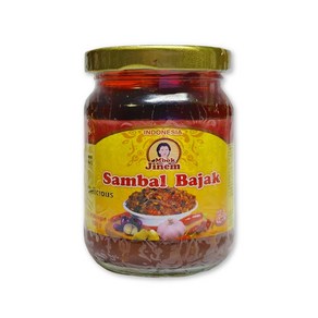 인도네시아 Mbok Jinem 삼발 바작 150g 음식 요리 소스 식자재 / Sambal Bajak, 1개