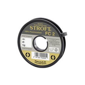 STROFT 스트로프트 FC2 50M 독일낚시줄 후로로 카본 목줄 바다 민물원줄 쇼크리더, STROFT FC2 3.0호(25M), 1개