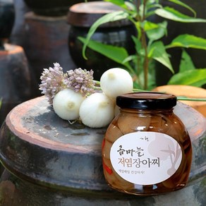 가현 국내산 코끼리마늘 웅녀마늘 저염 장아찌 300g, 1개