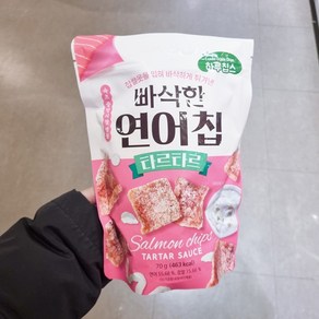 빠삭한 연어칩 타르타르 70g, 1개